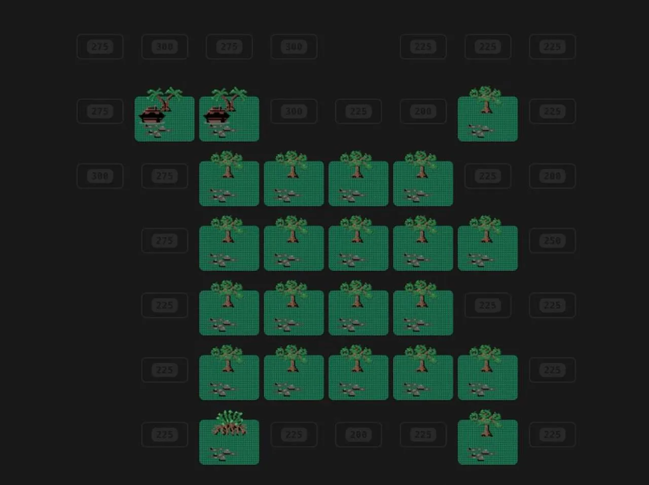 Trying out art in-game