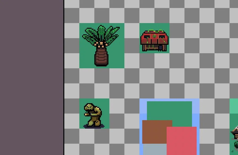 Cartoony style with outline